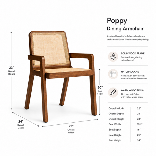 Modern Wooden Accent Chair