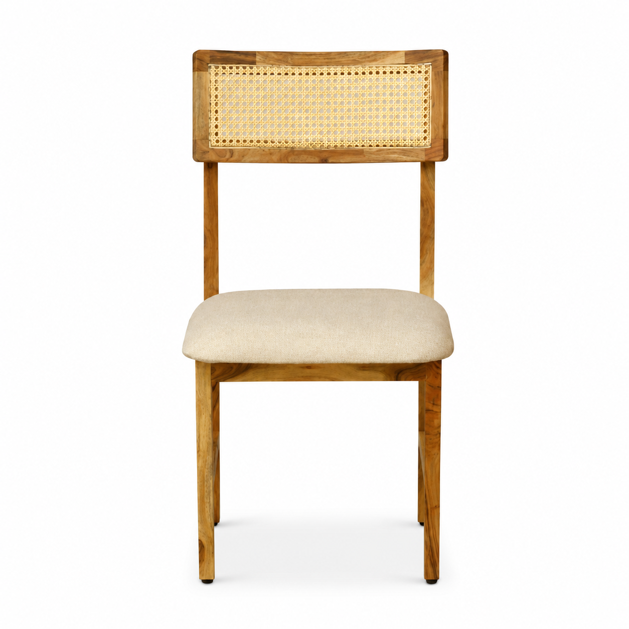 Modern Rattan Side Chair