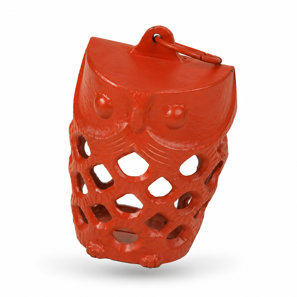 Metal Cutwork Candle Holder with Handle