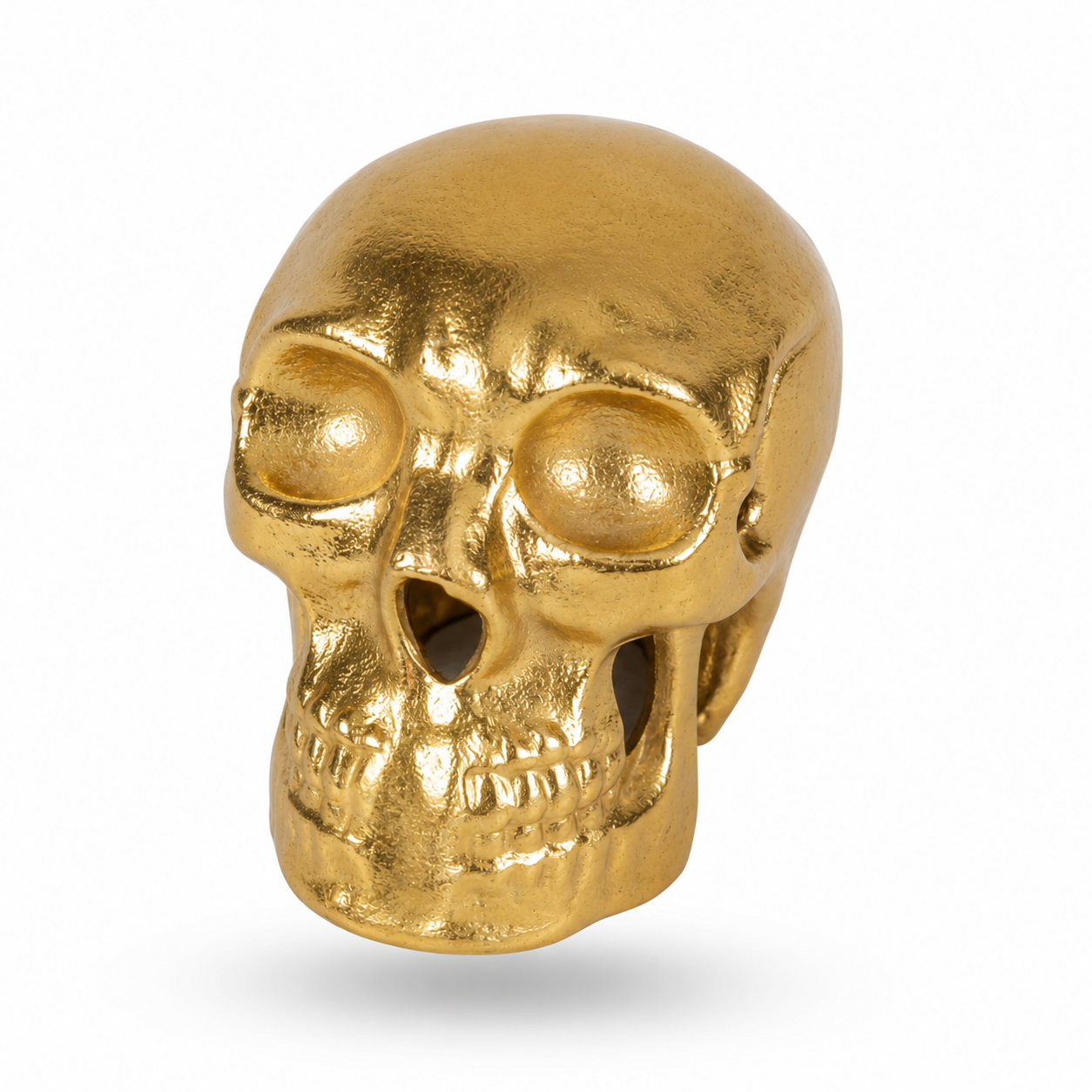 Gold Skull Decorative Showpiece