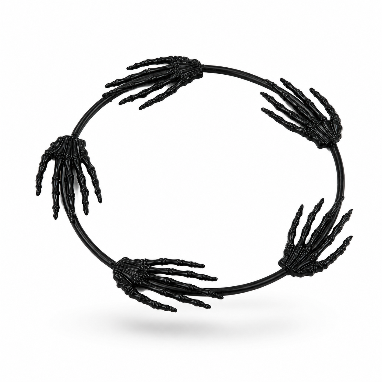 Halloween Skeleton Hand Wreath