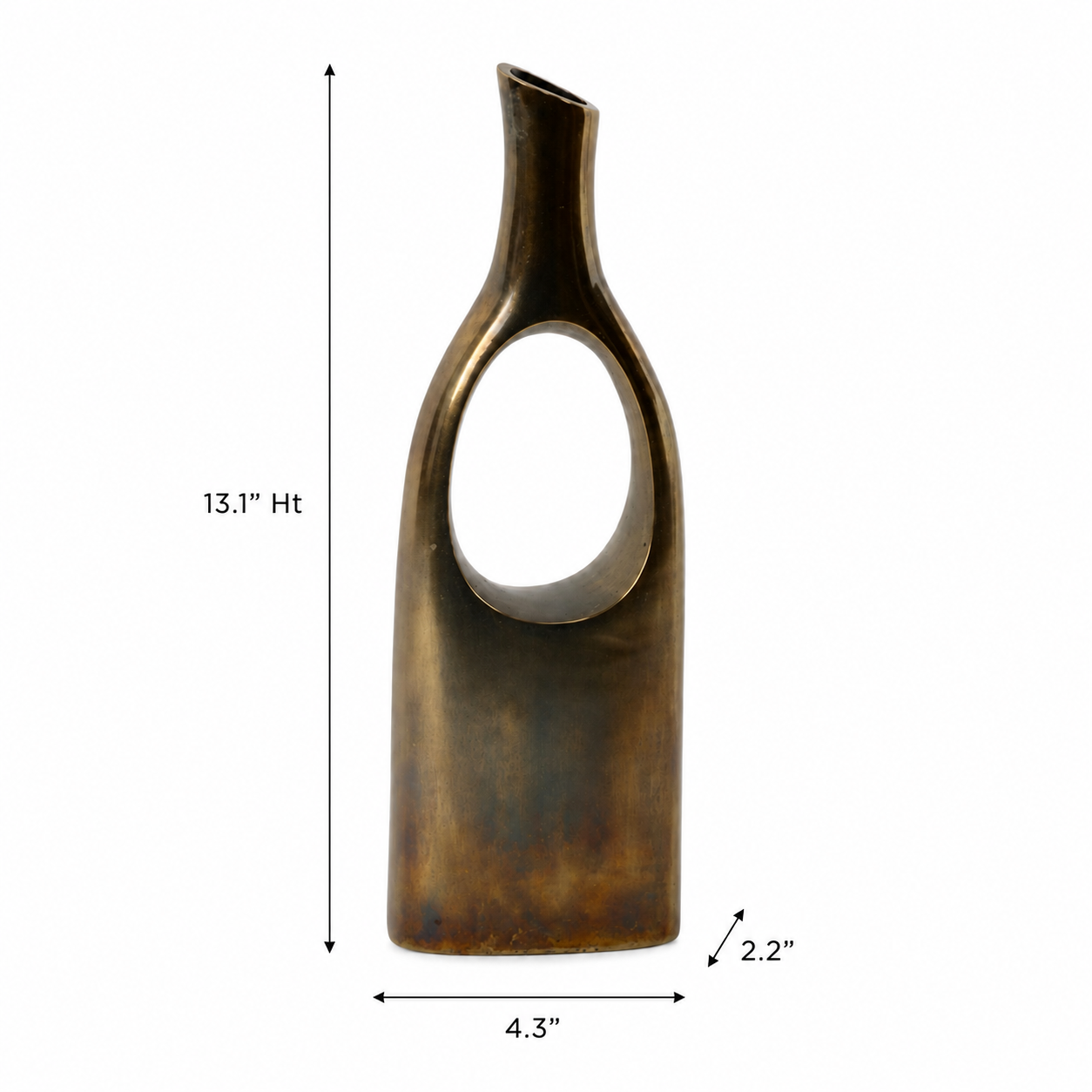 Decorative Vase with Cut-Out Design