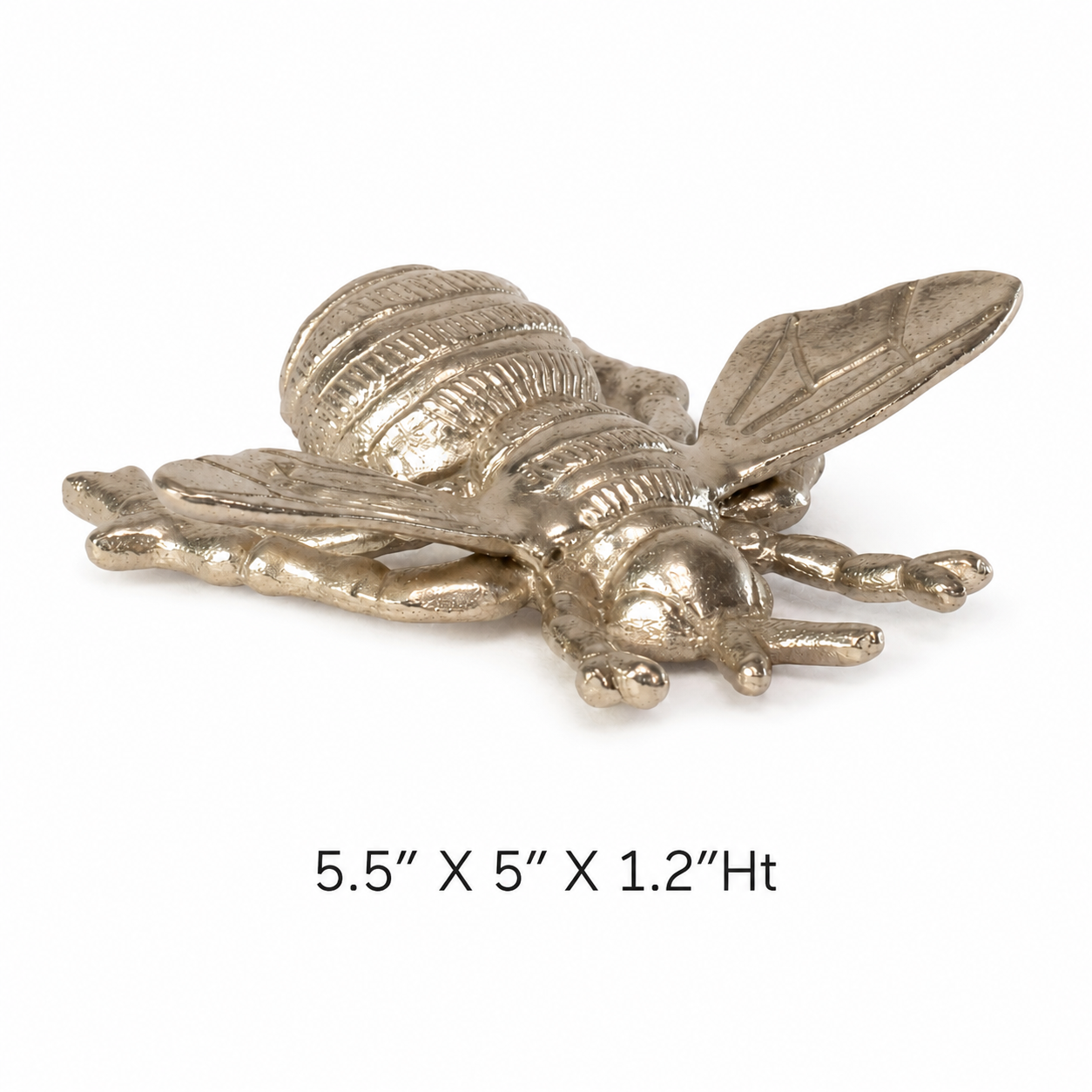 Metal Bee Decorative Tray
