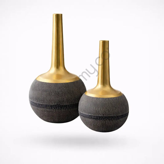 Modern Decorative Table Vase Set | Elegant Centerpiece for Living Room - Vases