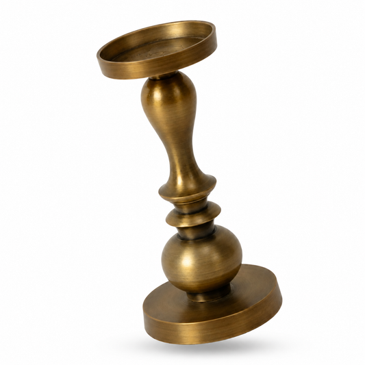 Antique Gold Candle Holder Stand |