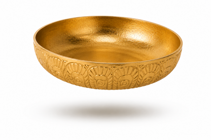 Metal Centerpiece Serving Bowl