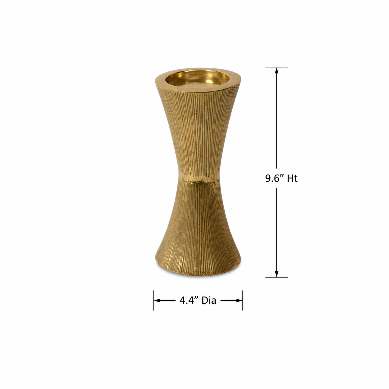 Luxury Gold Metal Candle Holder