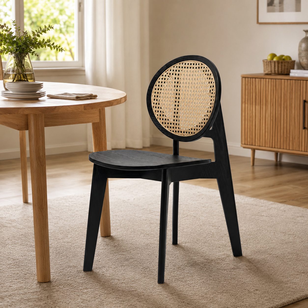 Aster Cane Dining Chair