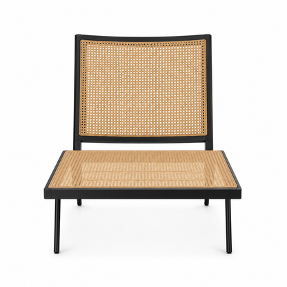 Aster Cane Chaise Lounge Chair