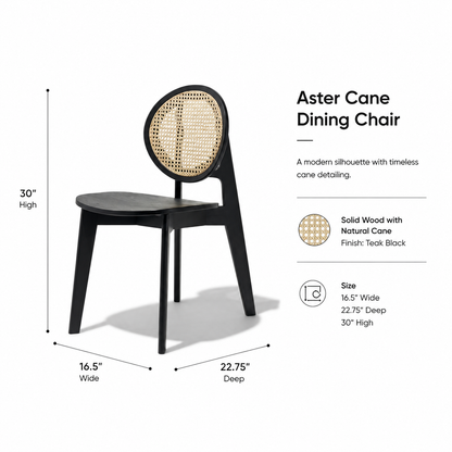 Aster Cane Dining Chair