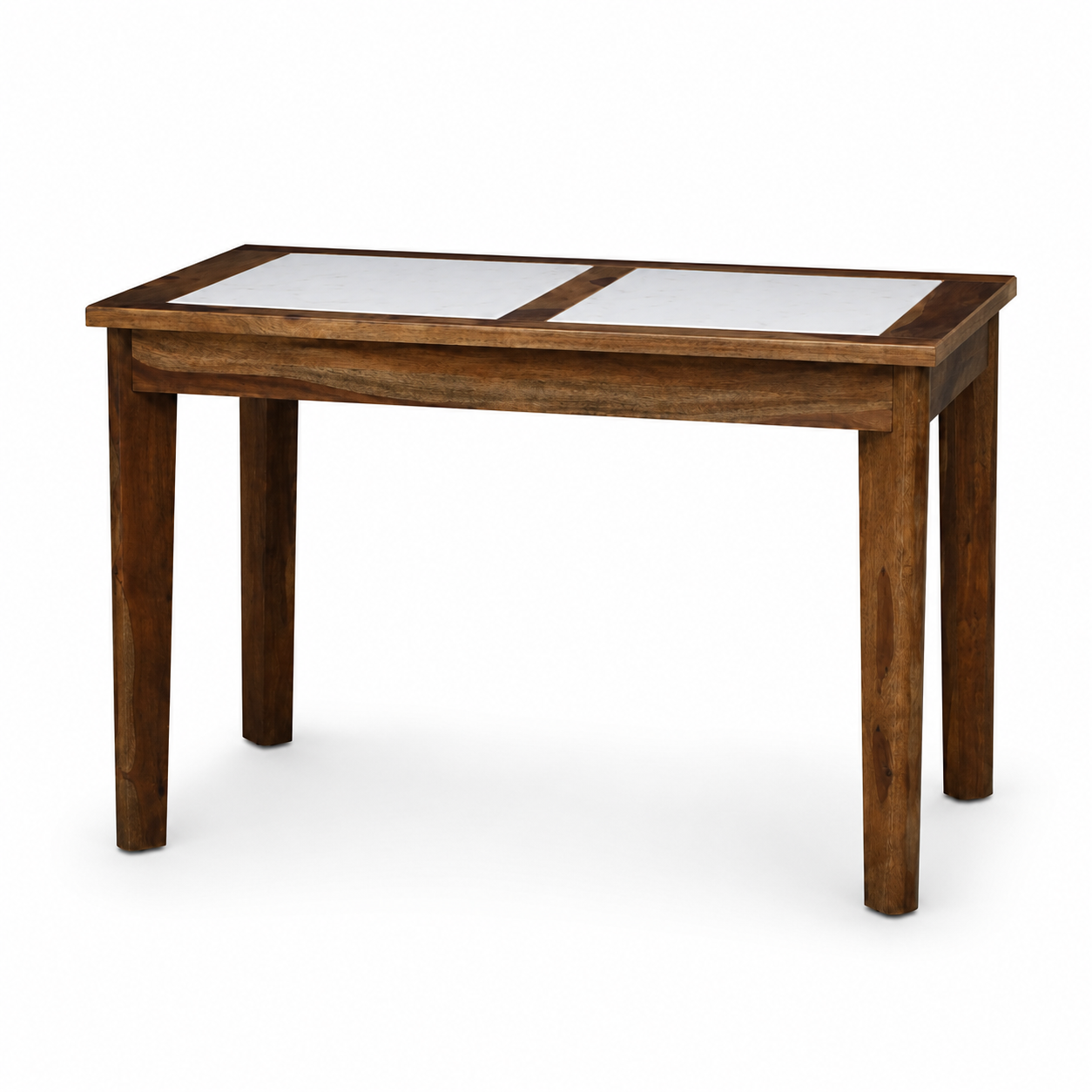 Walnut Finish Accent Table
