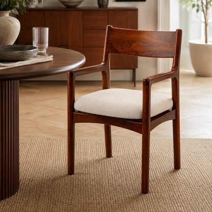 Upholstered Wooden Dining Chair