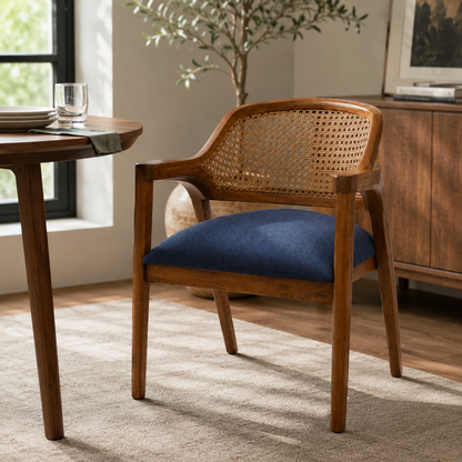 Walnut Finish Dining Seating