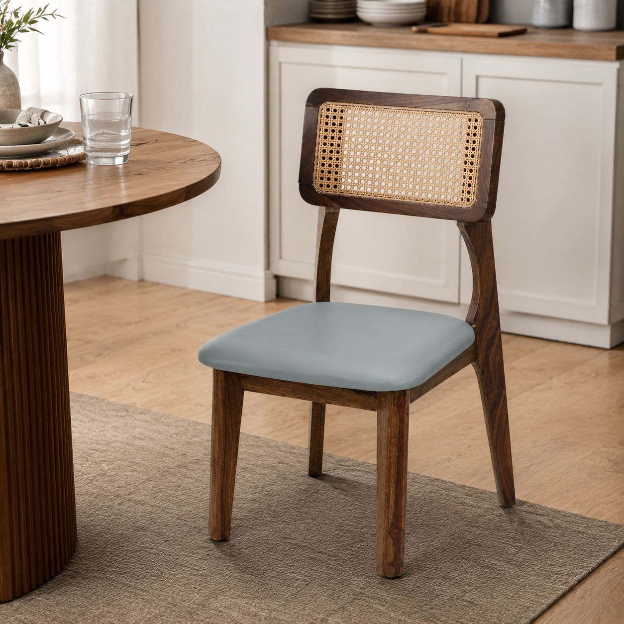 Modern Rattan Dining Chair