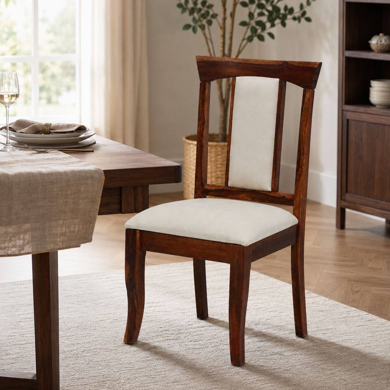 Cushioned Dining Room Chair