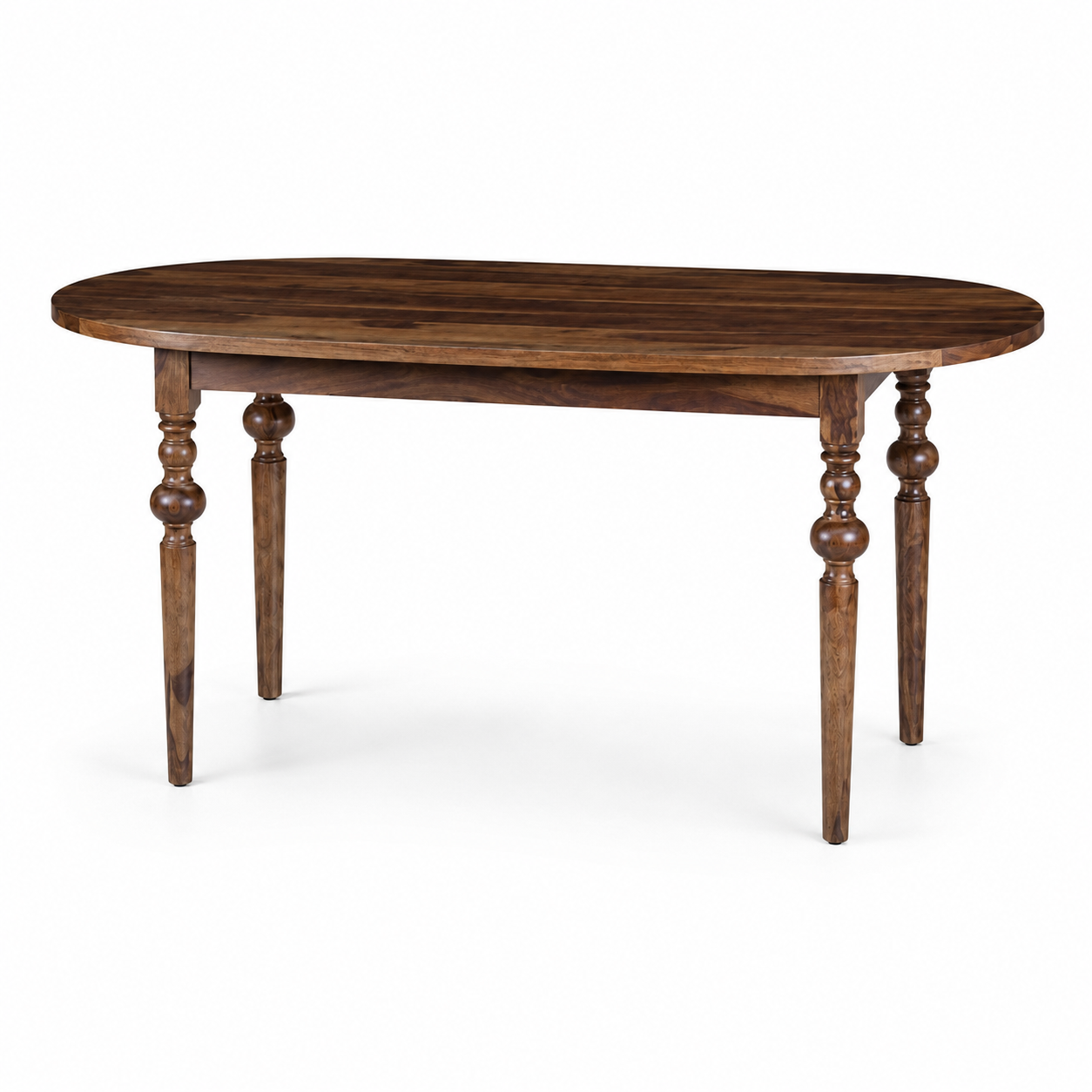 Solid Wood Oval Dining Table