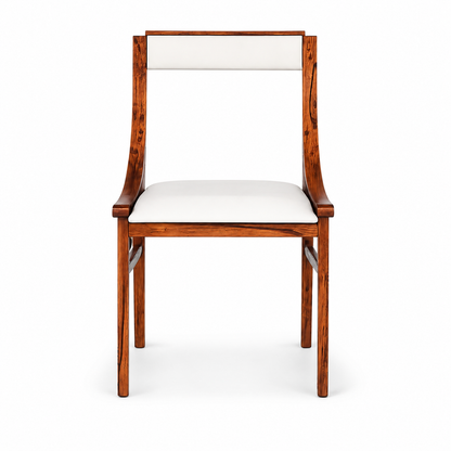 Walnut Finish Accent Chair