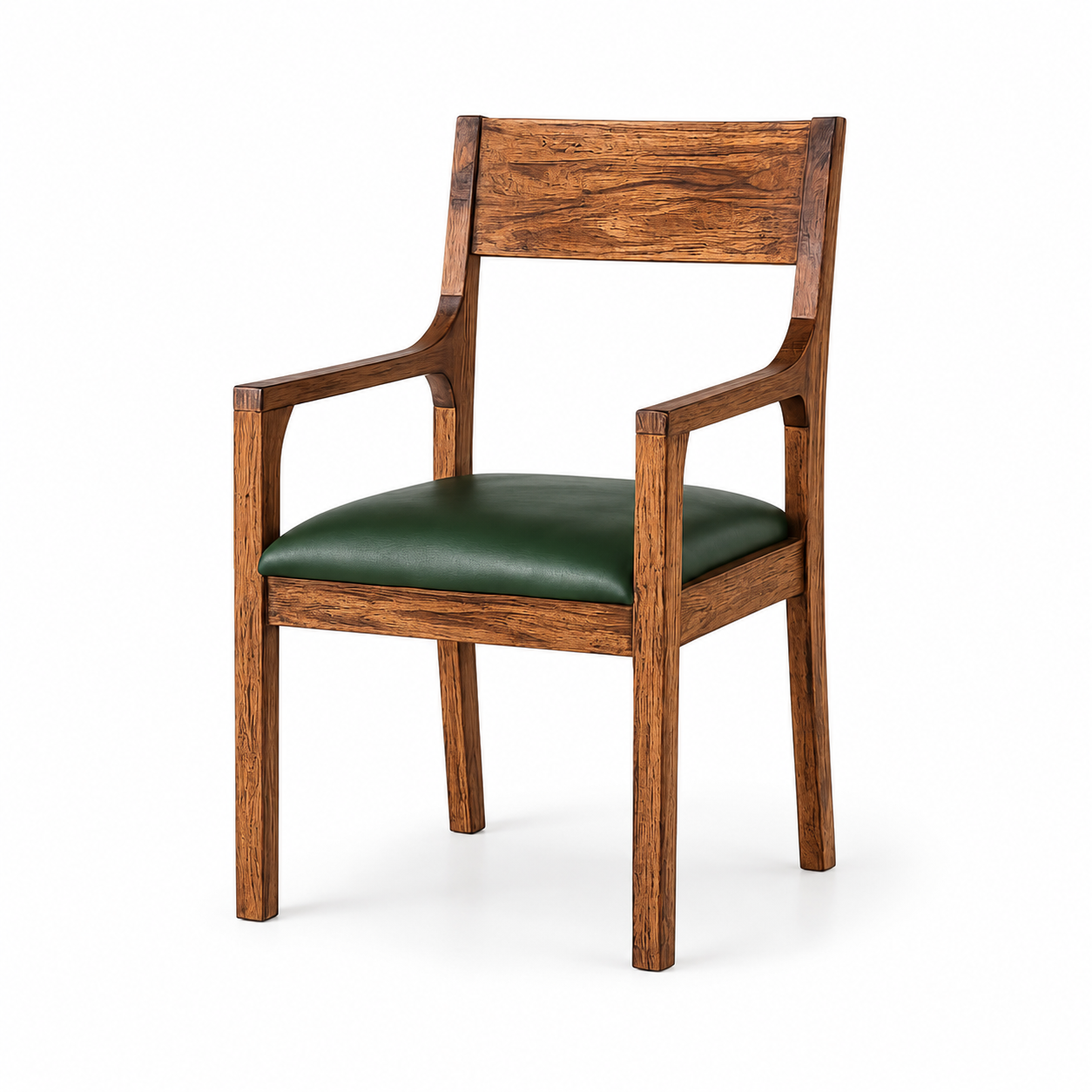 Solid Wood Dining Arm Chair