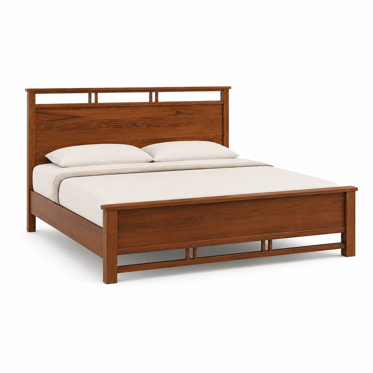 Solid Wood Platform Bed Frame