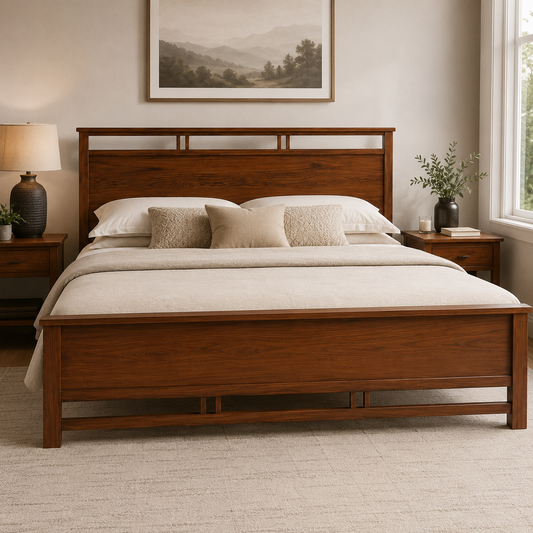 Solid Wood Platform Bed Frame