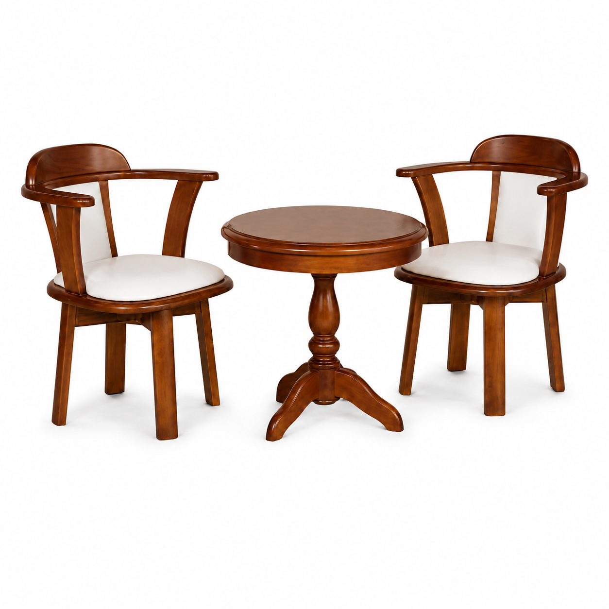 Solid Wood Bistro Table & Chair Set