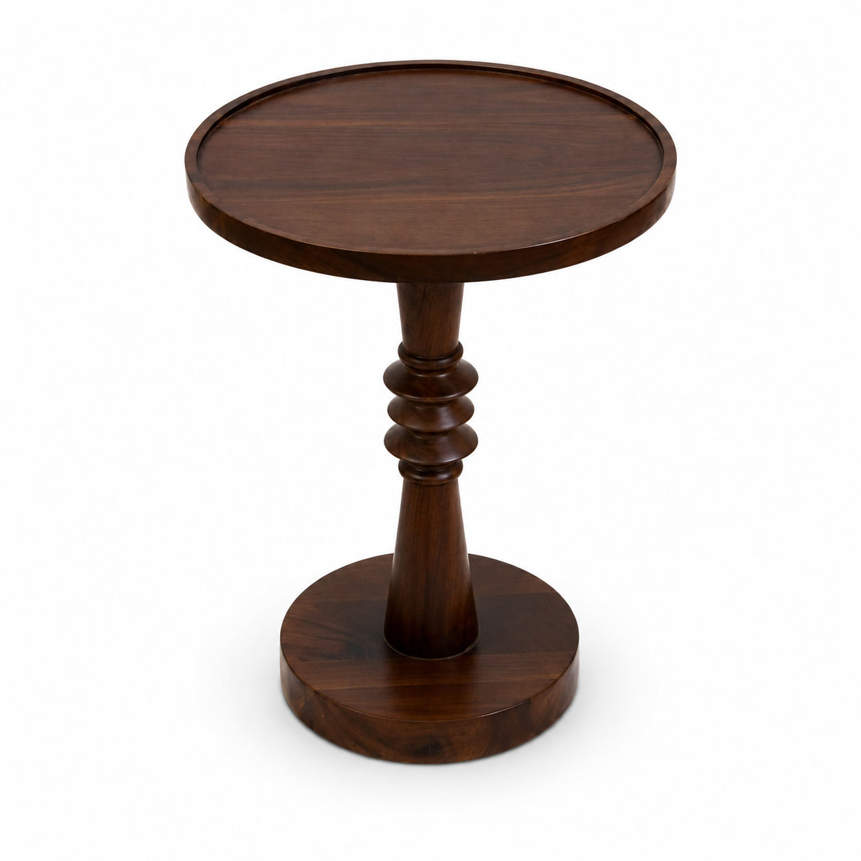 Antique Sheesham Wood Side Table