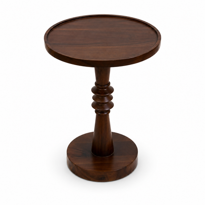 Antique Sheesham Wood Side Table