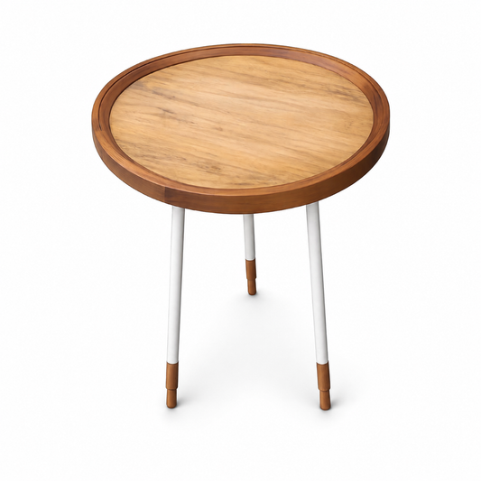 Modern Accent End Table with Tray Top