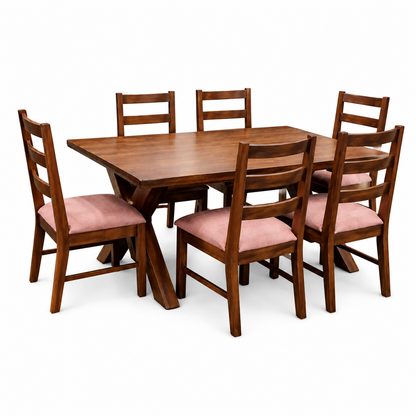 Solid Wood Dining Furniture | Walnut Finish