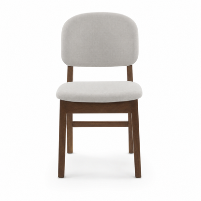 Walnut Finish Wooden Chair