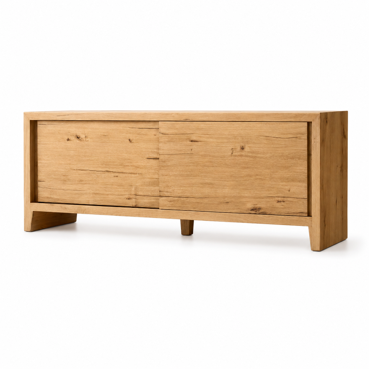 Solid Oak Sideboard Cabinet