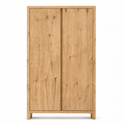Solid Oak Storage Cabinet