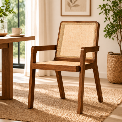 Modern Wooden Accent Chair