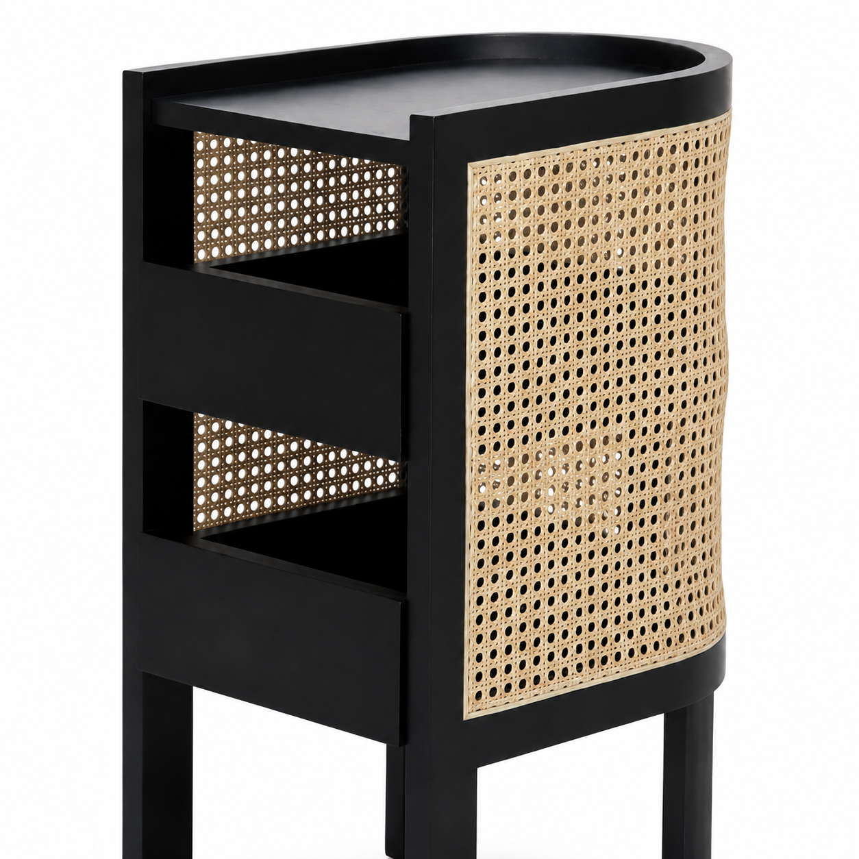 Aster Cane Side Table