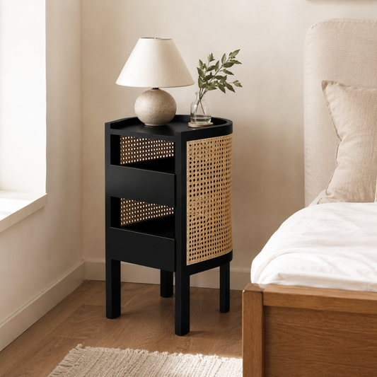 Aster Cane Side Table