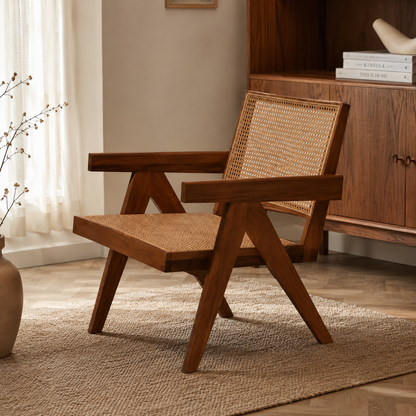Aster Cane Lounge Chair