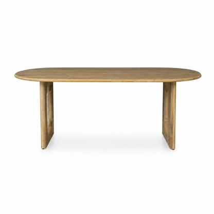 Solid Wood Oval Dining Table