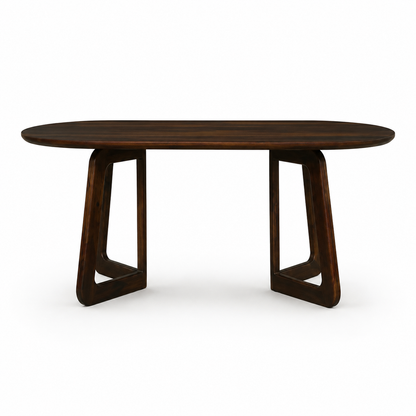 Contemporary Wooden Dining Room Table