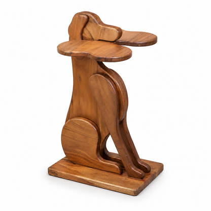 Handcrafted Wooden Accent Table