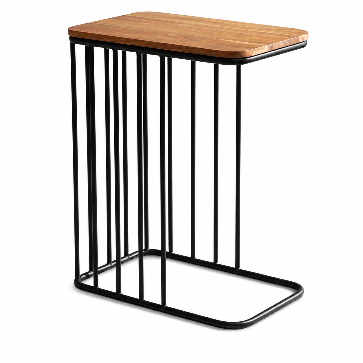 Industrial End Table for Living Room