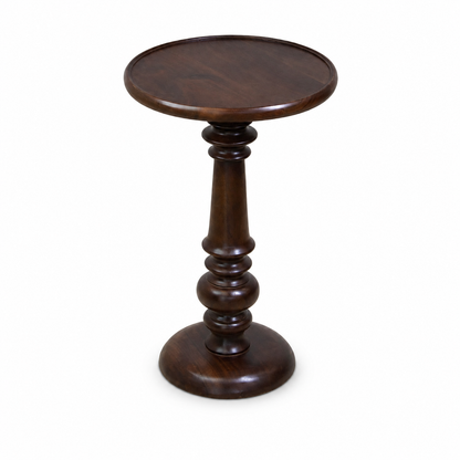 Handcrafted Round Accent Table