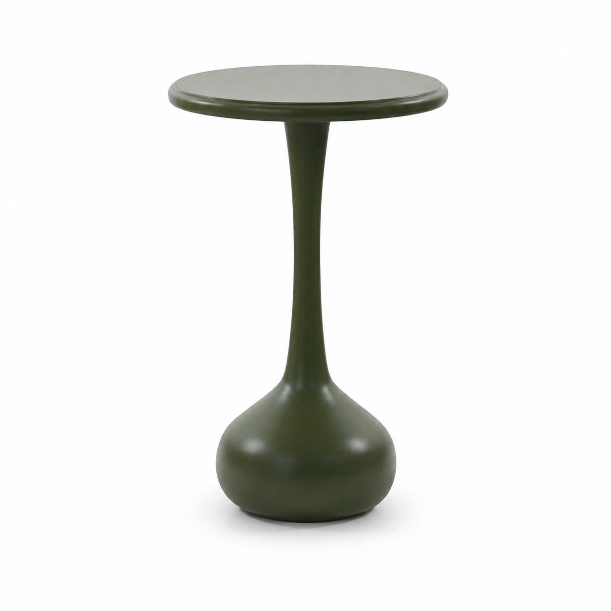 Handcrafted Round End Table for Living Room & Bedroom