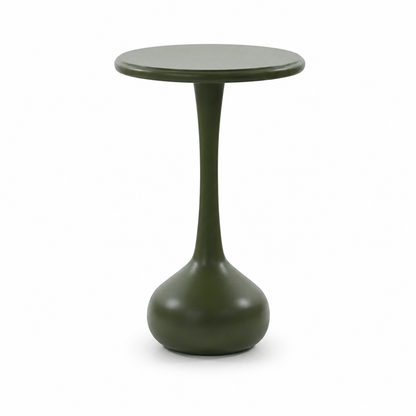 Handcrafted Round End Table for Living Room & Bedroom