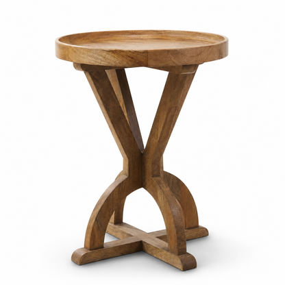 Handcrafted End Table for Living Room & Bedroom