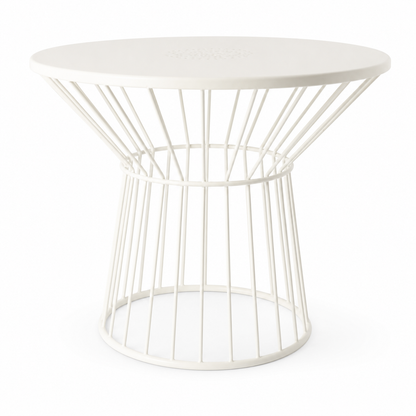 Contemporary Round Metal Side Table