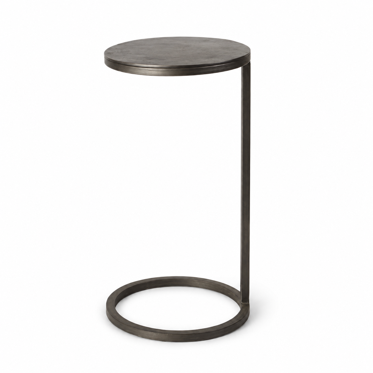 Set of 2 Modern C-Shaped Side Tables
