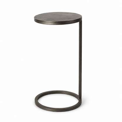 Set of 2 Modern C-Shaped Side Tables