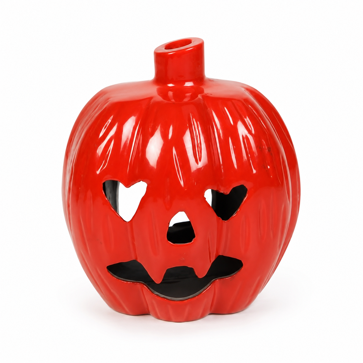 Decorative Orange Pumpkin Lantern for Festive Home Styling