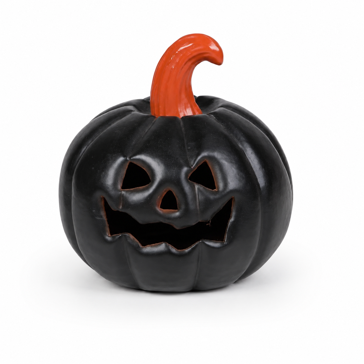 Black Jack-O’-Lantern Halloween Pumpkin Decor
