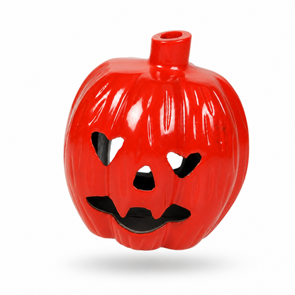 Decorative Orange Pumpkin Lantern for Festive Home Styling